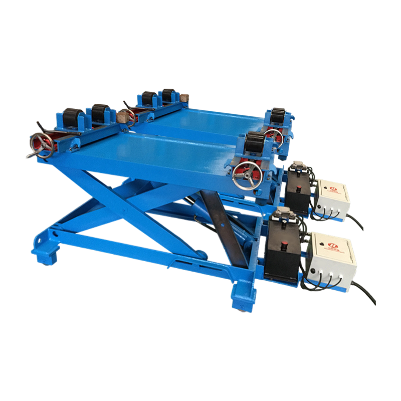 1T-Leitspindel-verstellbarer Schweißrotator mit zusätzlicher Hebefunktion 1T-Leitspindel-verstellbarer Schweißrotator mit zusätzlicher Hebefunktion