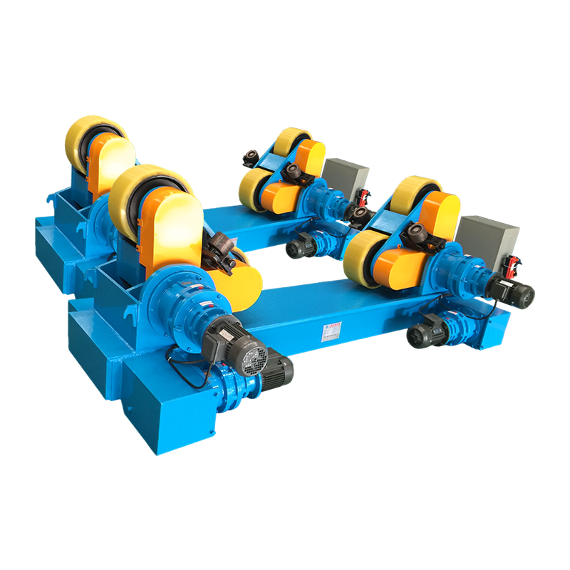 40T selbstausrichtende Schweißrotationsmaschine mit elektrischer Schienenbewegung und Anti-Drift-Funktion